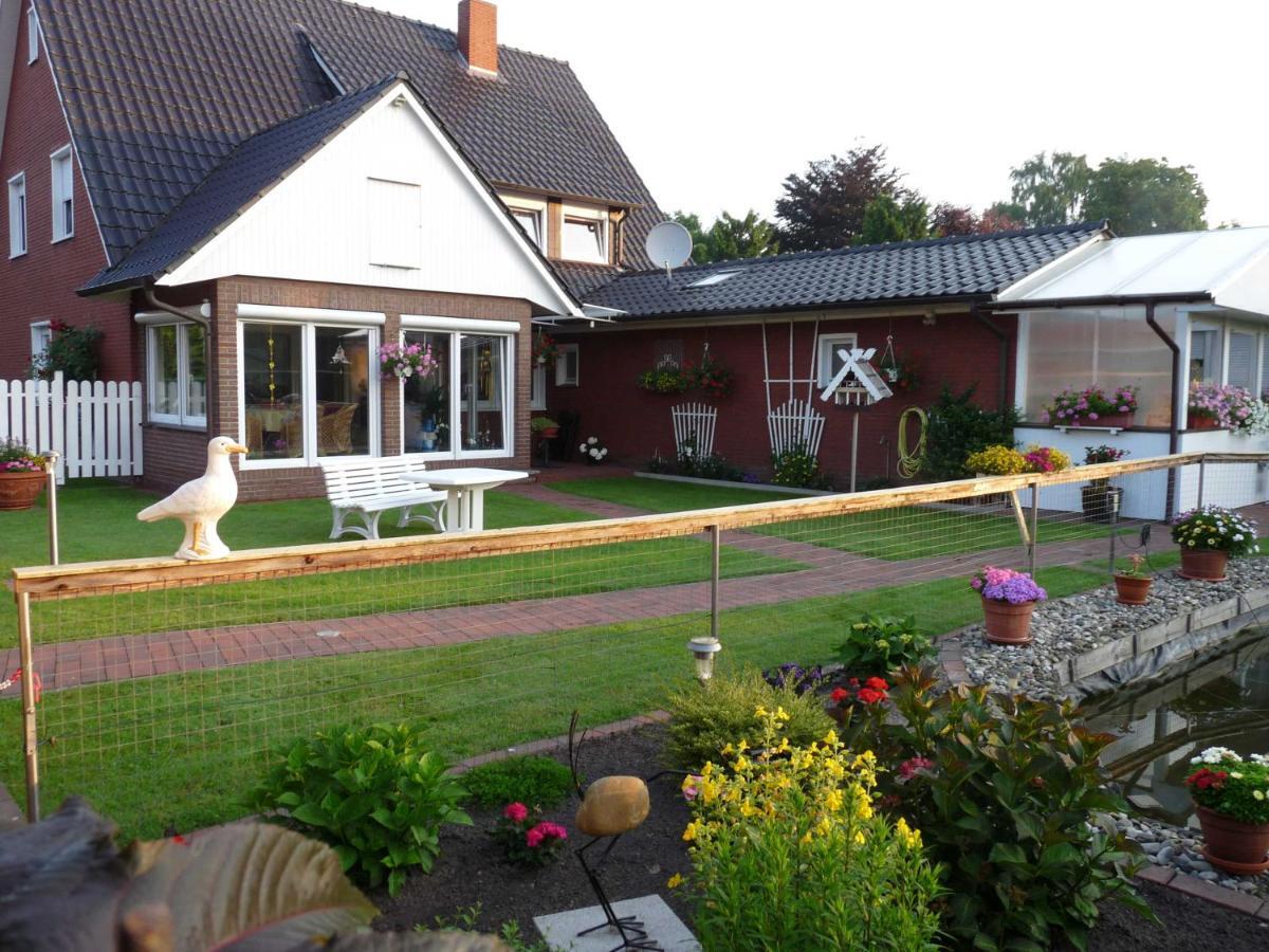 Ferienwohnung Kleinhaus, 95008 Rhauderfehn Bagian luar foto